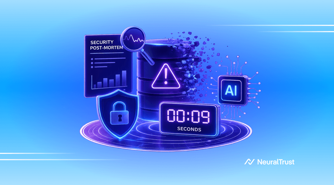 A Security Post-Mortem of the 9-Second AI Database Deletion
