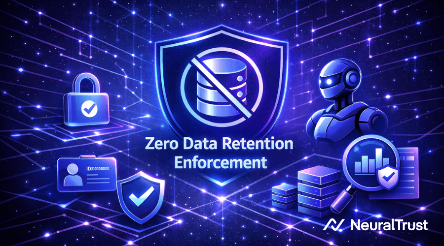 Zero Data Retention Enforcement for AI Agents: The New Standard for Enterprise Trust