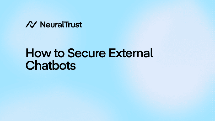 How to Secure External Chatbots