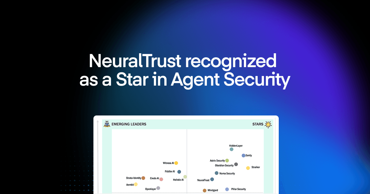 NeuralTrust recognized as a Star in the MarketsandMarkets Agentic AI Security Quadrant