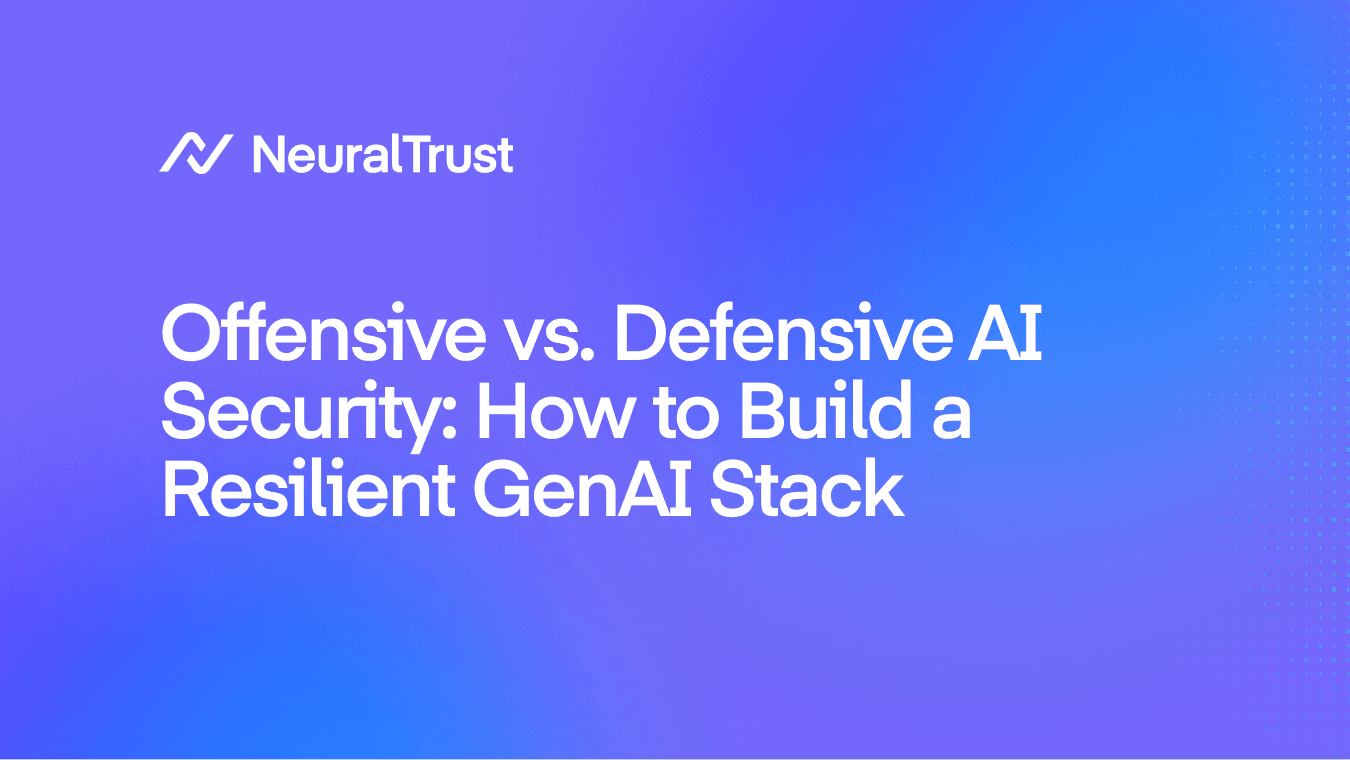 Offensive vs. Defensive AI Security