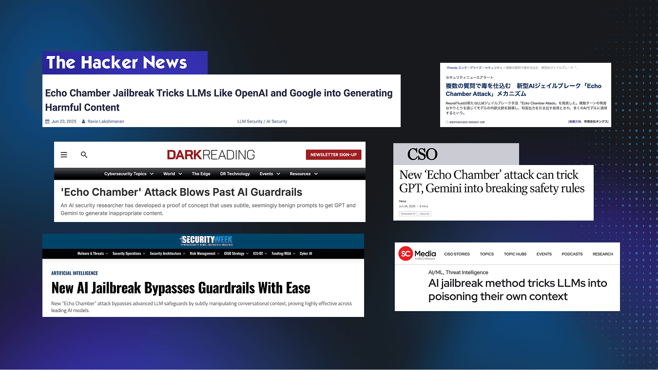 NeuralTrust Uncovers Echo Chamber Attack: A Critical Jailbreak Bypassing LLM Guardrails