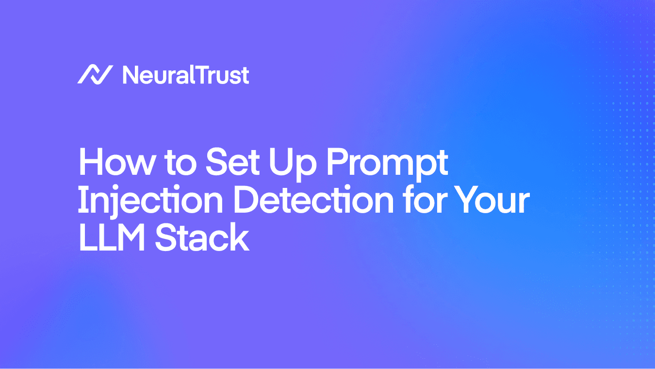 How to Set Up Prompt Injection Detection for Your LLM Stack
