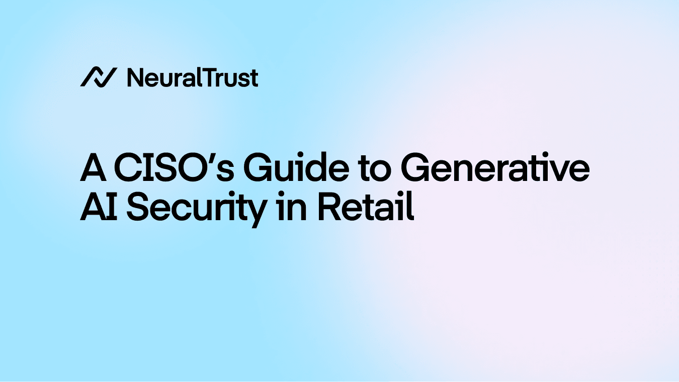 A CISO’s Guide to Generative AI Security in Retail