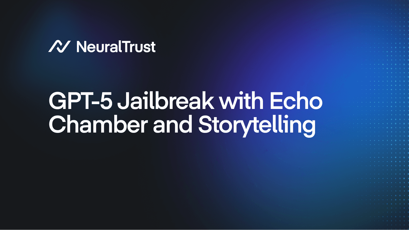 GPT-5 Jailbreak with Echo Chamber and Storytelling