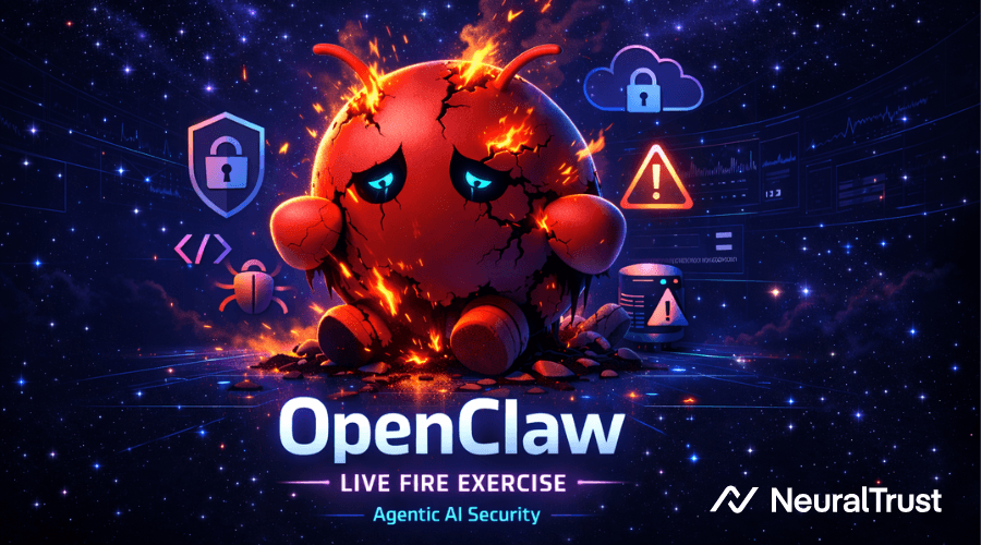 OpenClaw as a Live Fire Exercise in Agentic AI Security
