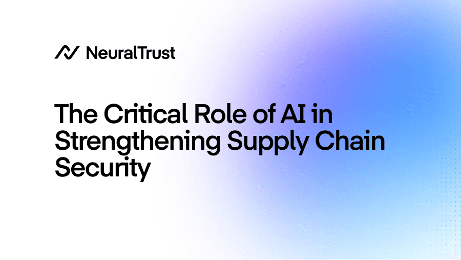 The Role of AI in Strengthening Supply Chain Security