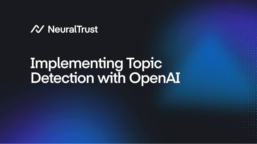 Implementing Topic Detection with OpenAI