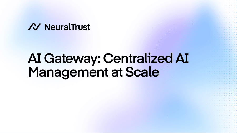 AI Gateway: Centralized AI Management at Scale